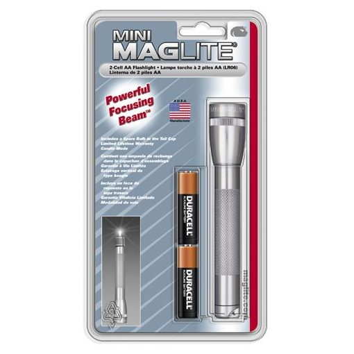 M2A09H Maglite Mini AA, titánszürke (bl)