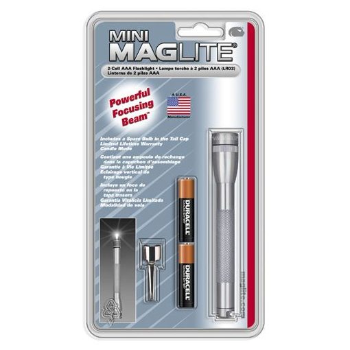 M3A096 Maglite Mini AAA, titánszürke (bl)