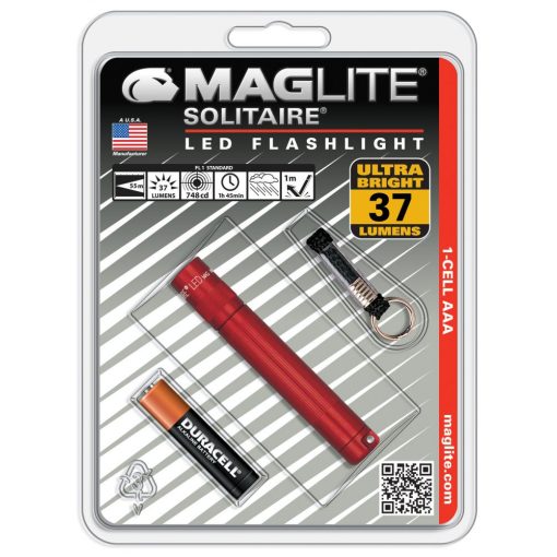 SJ3A036 Maglite Solitaire LED, piros (bl)