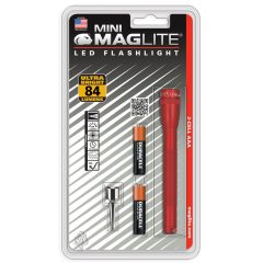 SP32036 Maglite Mini AAA LED elemlámpa, piros (bl)